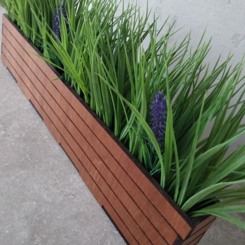 Искусственная трава в горшке 50*10*5 см